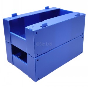 Correx Type Stacking Pick Boxes 600 x 400 x 200mm